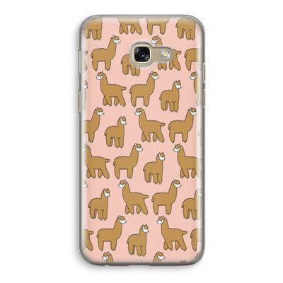 Alpacas: Samsung Galaxy A5 (2017) Transparant Hoesje