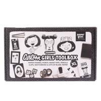Paperfuel • cartoonmeisjes toolbox xl