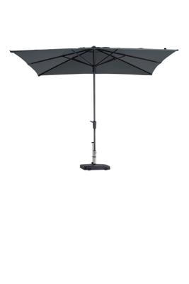 Stokparasol Syros luxe 280x280 cm Polyester grey zonwering - Madison