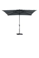 Stokparasol Syros luxe 280x280 cm Polyester grey zonwering - Madison