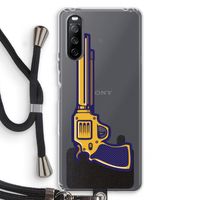 Pew Pew Pew: Sony Sony Xperia 10 III Transparant Hoesje met koord