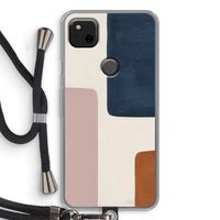 Geo #5: Pixel 4a Transparant Hoesje met koord