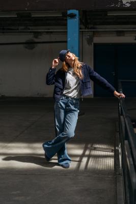 Maicazz Mauren Sp25.10.306 Jackets Navy