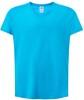 JHK 604 Ladies´ Curves T-Shirt V-Neck - Turquoise - XL