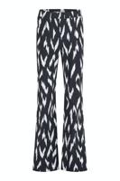 Studio Anneloes Marilon Sketch Trousers 09759 Broek 6911 Dark Blue/off White