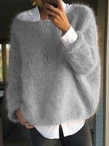 Crew Neck Casual Sweater