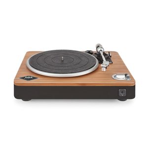 The House Of Marley Stir It Up Wireless Draaitafel met riemaandrijving Zwart, Hout Handmatig