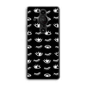 Eye pattern #3: Sony Xperia Pro-I Transparant Hoesje