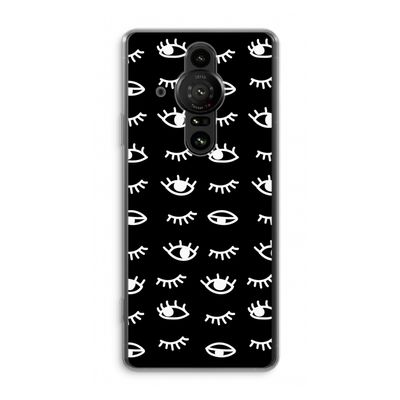 Eye pattern #3: Sony Xperia Pro-I Transparant Hoesje