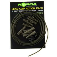 Korda Lead Clip Action Pack Weed - thumbnail