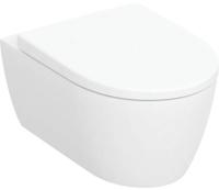 Geberit iCon hangtoilet Rimfree met toiletbril wit/keratect