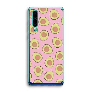 Dancing avocados: Huawei P30 Transparant Hoesje