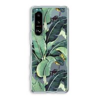 Bananenbladeren: Sony Xperia 5 III Transparant Hoesje Bananenbladeren: Sony Xperia 5 III Transparant Hoesje