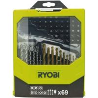 RYOBI Box 69 accessoires voor boren en schroeven