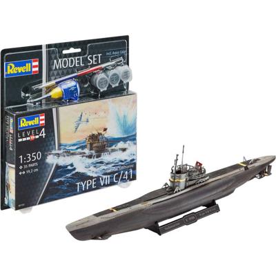 Revell modelset onderzeeër type VII C/41