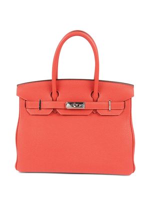 Hermès Pre-Owned sac à main Birkin 30 pre-owned (2014) - Orange