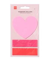 HEMA Sticky notes 5.5cm hartjes