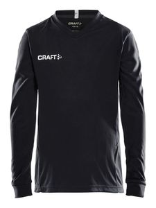 Craft 1906886 Squad Solid Jersey LS JR - Black - 122/128