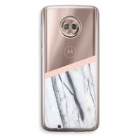 A touch of peach: Motorola Moto G6 Transparant Hoesje