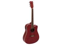 DIMAVERY JK-510 Western Guitar, cutaway, grained