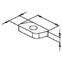 GSM 406 E3  - T-nut for channels M6 GSM 406 E3