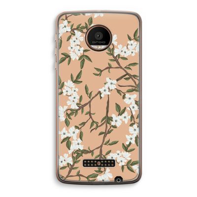 Blossoming spring: Motorola Moto Z Force Transparant Hoesje