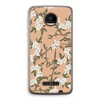 Blossoming spring: Motorola Moto Z Force Transparant Hoesje