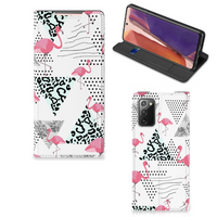 Samsung Galaxy Note20 Hoesje maken Flamingo Triangle - thumbnail