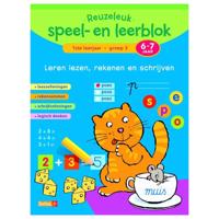 Deltas Reuzeleuk speel- en leerblok lezen, rekenen en schrijven