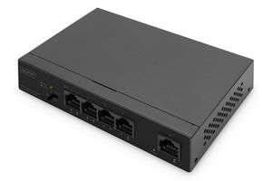 Digitus DN-95330-1 netwerk-switch Unmanaged Gigabit Ethernet (10/100/1000) Power over Ethernet (PoE) Zwart