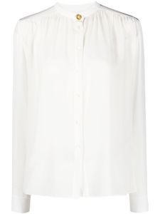 Marni chemise en soie à manches longues - Blanc