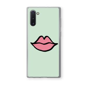 Kusje: Samsung Galaxy Note 10 Transparant Hoesje