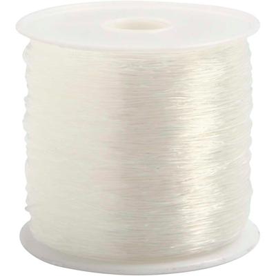 Creativ Company Elastisch koord, rond, dikte 0,5 mm, 100 m/ 1 rol