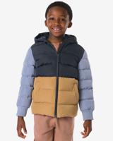 HEMA Kinderjas kleurblok donkerblauw (donkerblauw)