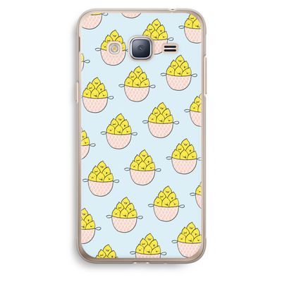 Citroenen: Samsung Galaxy J3 (2016) Transparant Hoesje