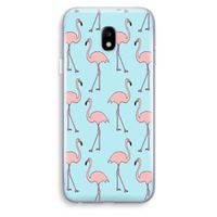 Anything Flamingoes: Samsung Galaxy J3 (2017) Transparant Hoesje
