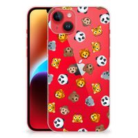 TPU bumper voor iPhone 14 Plus Dieren Emojis