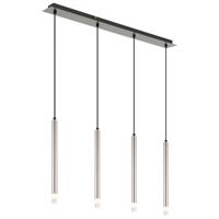 Globo Design hanglampRyan 4-lichts nikkel - 15629N-4
