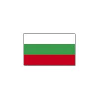 Gevelvlag/vlaggenmast vlag Bulgarije 90 x 150 cm   -