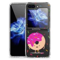 Samsung Galaxy Z Flip 5 | Siliconen Case | Donut Roze