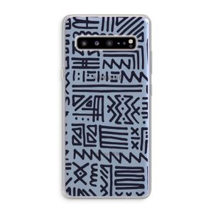 Marrakech print: Samsung Galaxy S10 5G Transparant Hoesje