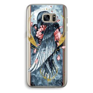 Golden Raven: Samsung Galaxy S7 Edge Transparant Hoesje