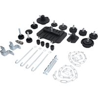 Brilliant Tools BT701220 Universele adapterset voor remventilatie, 20-delig - thumbnail