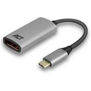 ACT USB-C naar DisplayPort female adapter 4K @ 60Hz