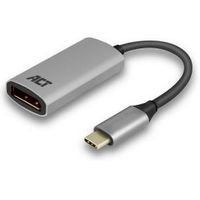 ACT USB-C naar DisplayPort female adapter 4K @ 60Hz - thumbnail