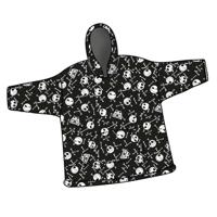 Nightmare Before Christmas hoodie poncho maat XS - L polyester Nightmare Before Christmas hoodie poncho maat XS - L polyester