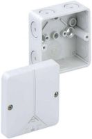 Abox 025-L Spelsberg kabeldoos leeg 80x80mm 52 hoog met membraan invoeren
