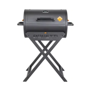 Boretti Fratello 2.0 Barbecue Vat Houtskool (brandstof) Zwart