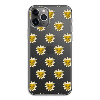 Leeuwenkoppen: iPhone 11 Pro Transparant Hoesje