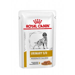 Royal Canin Veterinary Urinary S/O Moderate Calorie natvoer hond 8 dozen (96 x 100 g)